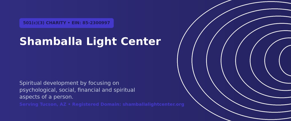Shamballa Light Center Identity Banner